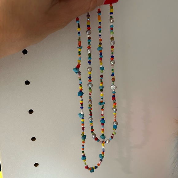 Handmade Summer Necklace Stack - Picture 4 of 4